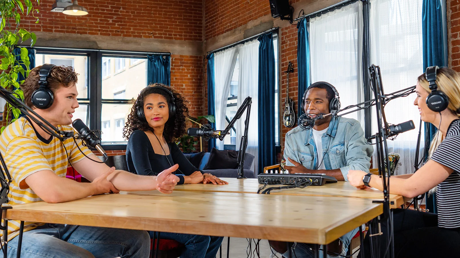 Estudio de streaming/podcast
